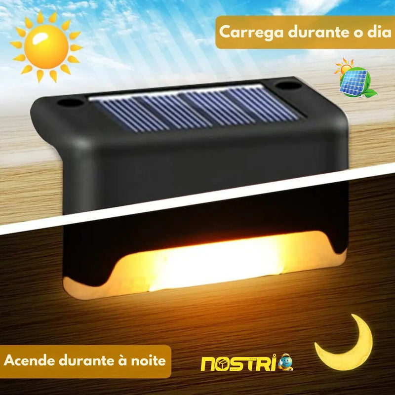 Luminaria-de-Degrau-com-Energia-Solar-Loja-Nostri